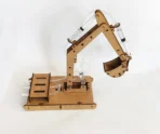 Kendin Yap Ekskavatör Kepçe Seti - Çocuklar İçin Robotik Kodlama Setleri - Görsel 2