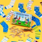 Eğitici Çorap Eşleştirme Kit - Görsel 2