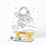Eğitici Tuval Astronot Tasarım Kit