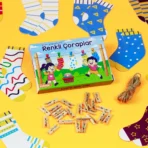 Eğitici Çorap Eşleştirme Kit - Görsel 6