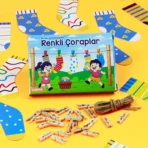 Eğitici Çorap Eşleştirme Kit - Görsel 4