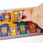 Eğitici Manyetik Geri Dönüşüm Şekil ve Renk Eşleştirme Kit