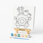 Eğitici Tuval Zürafa Tasarım Kit - Görsel 2